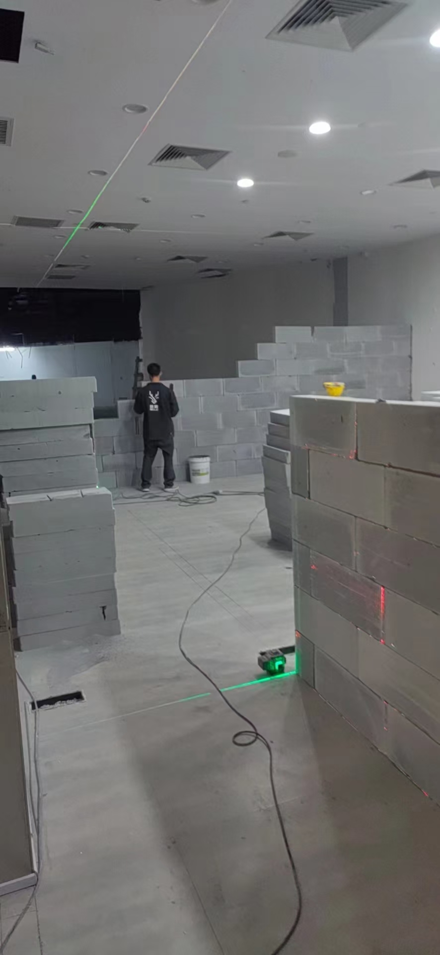 加气块隔墙材料参考